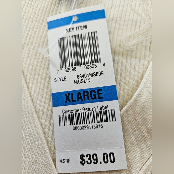 NWT - Silk Blend International Concepts "Muslin" Stretch Jersey - Size XL - Picture 3 of 7